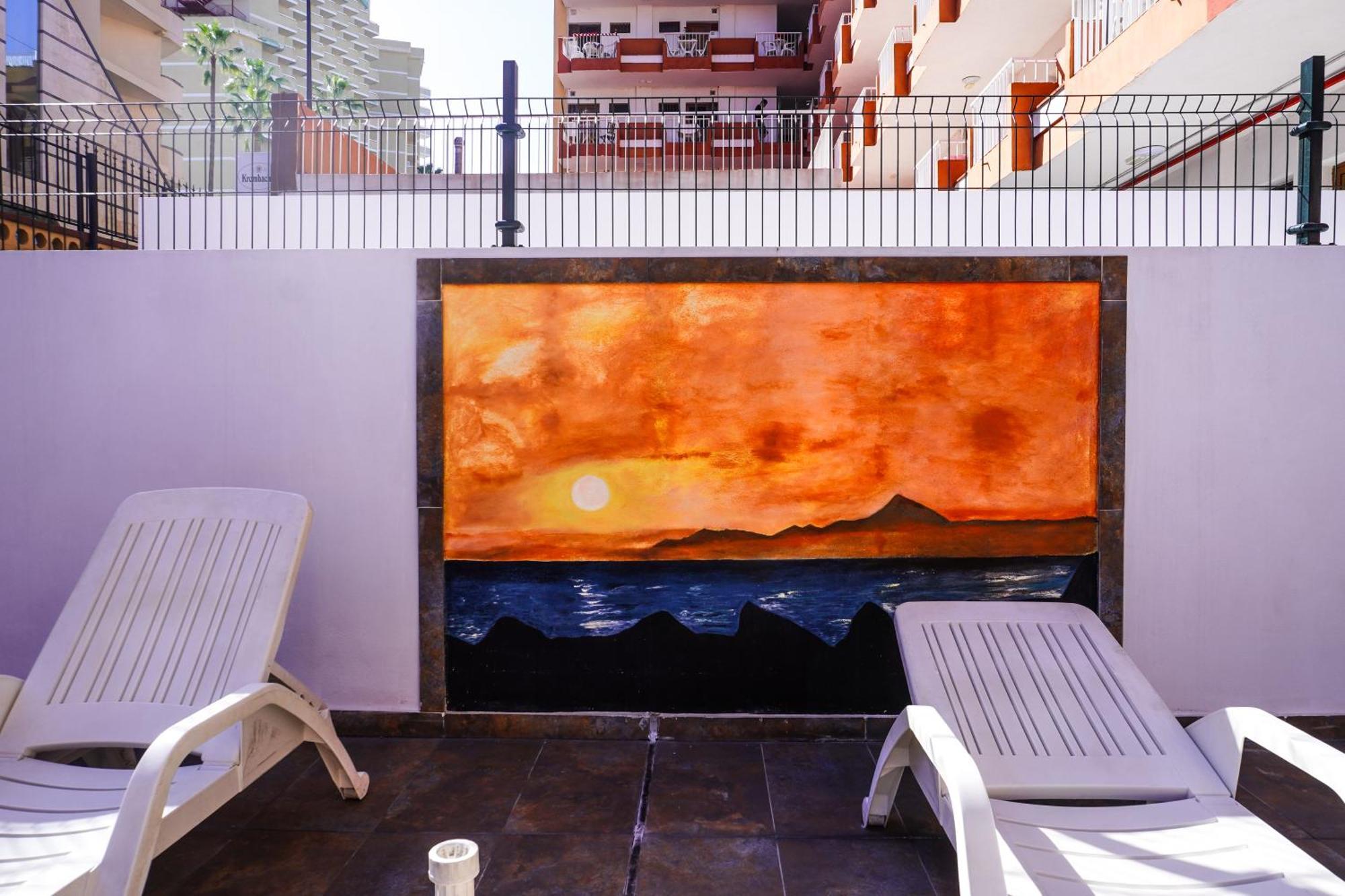 Modern Studio Close To The Beach With Pool Puerto de la Cruz  Eksteriør bilde